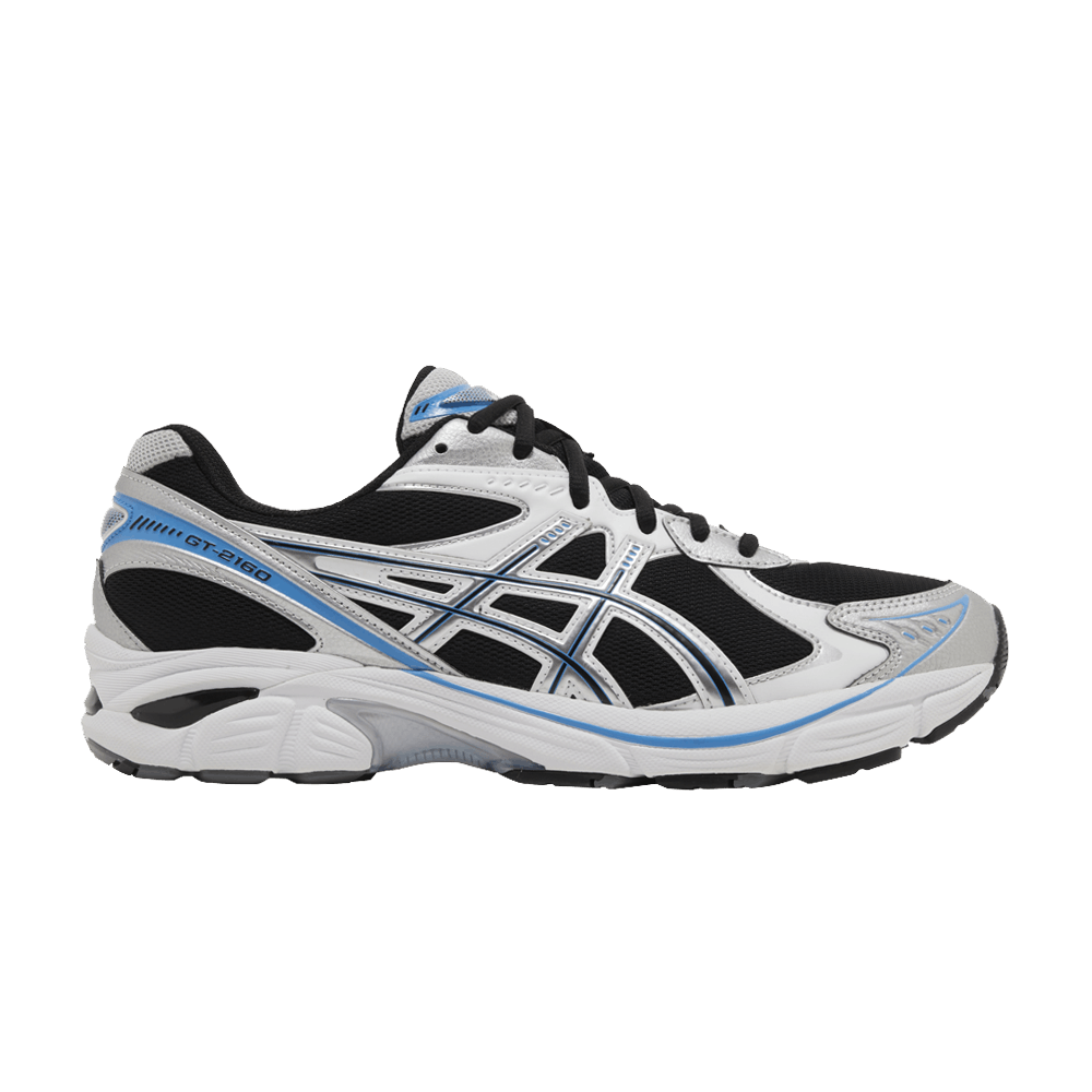 ASICS GT-2160 Black Pure Silver Bright Blue