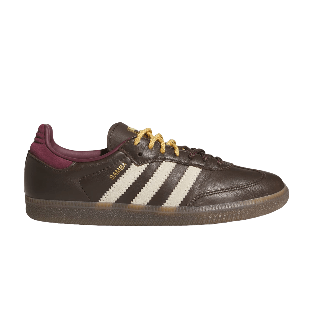 adidas Samba OG Brown Warm Vanilla Maroon (Women's)