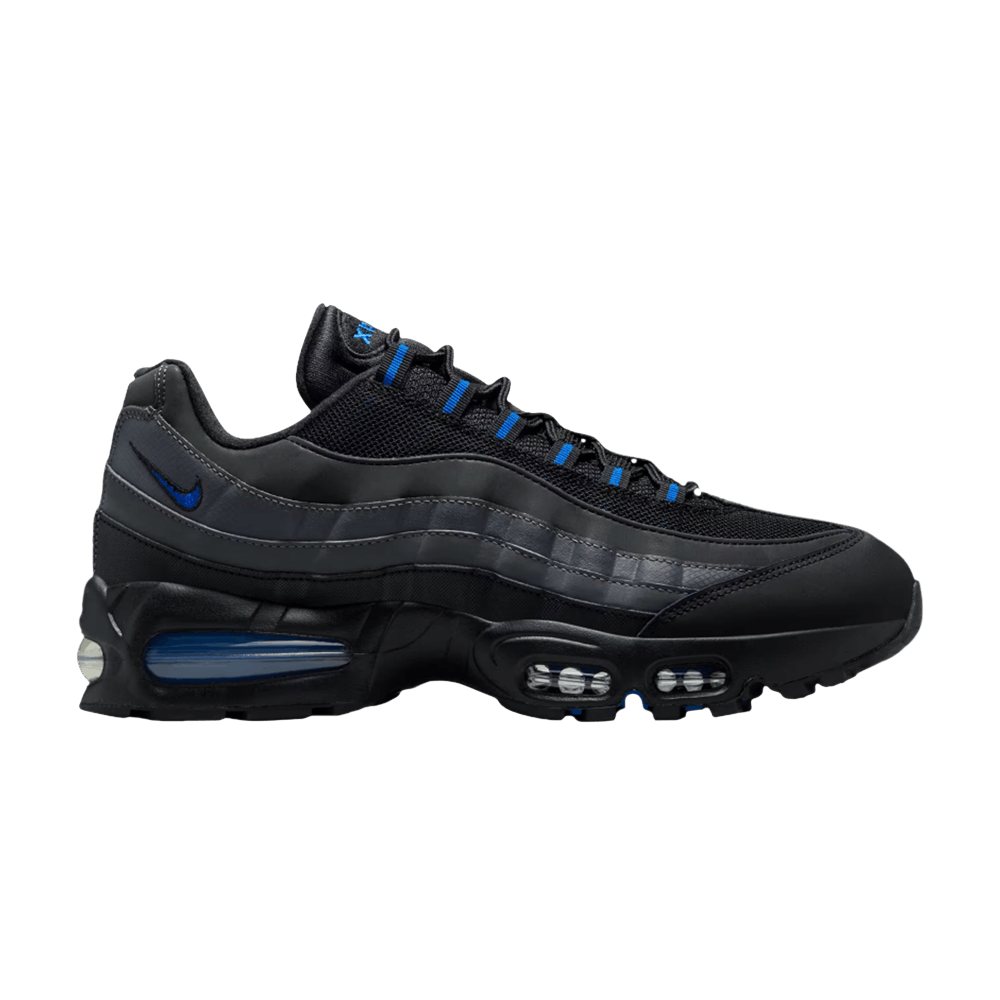 Nike Air Max 95 Big Bubble Black Game Royal
